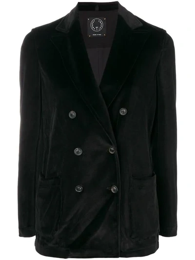 T-jacket T Jacket Double Breasted Blazer - Black