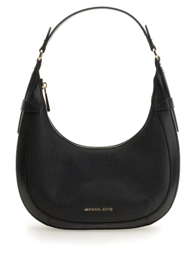 Michael Michael Kors Michael Kors "preston" Small Hobo Bag In Black