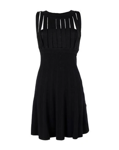 The Kooples Sleeveless Strap-cutout Dress In Black