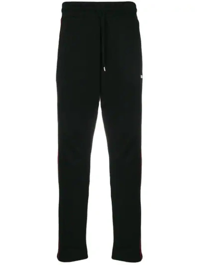 Msgm Jersey Sports Trousers - Black