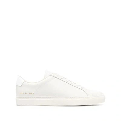 Common Projects Sneakers In Vintage White
