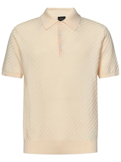 Brioni Polo  In Brown