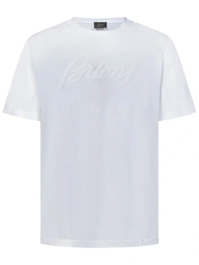 Brioni T-shirt  In Bianco