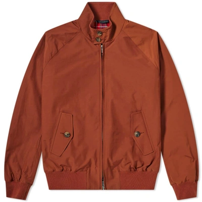 Baracuta G9 Original Harrington Jacket In Orange