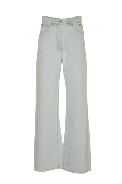 Msgm Trousers Blue