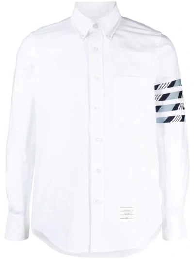 Thom Browne 4-bar Shirt Clothing In White