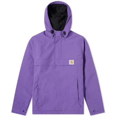Carhartt Nimbus Pullover Jacket In Purple