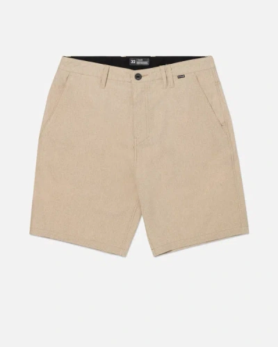 United Legwear Men's Phantom Flow Walkshort 20" In Khaki