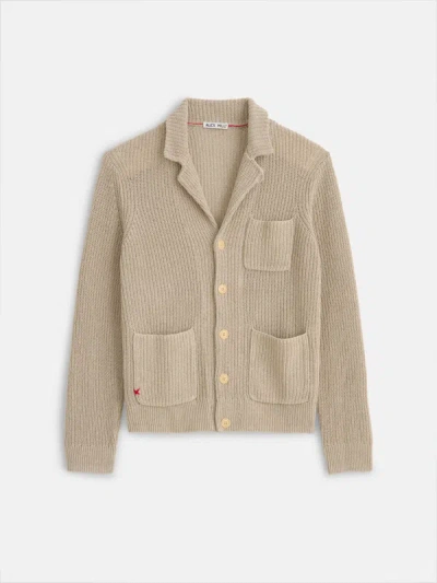 Alex Mill Mitchell Cardigan In Linen Cotton In Flax