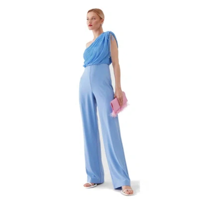 Patrizia Pepe Light Blue Polyester Dress
