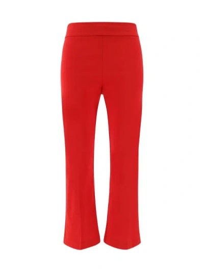 Avenue Montaigne Pants In Red