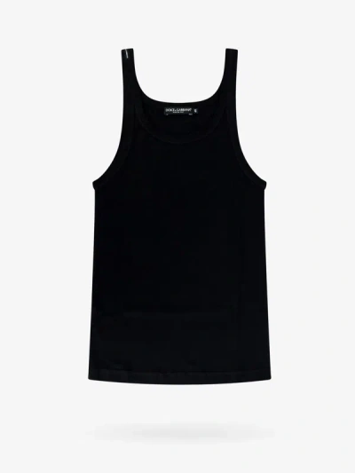 Dolce & Gabbana Man Tank Top Man Black Top