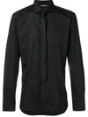 Neil Barrett Long Sleeved Shirt - Black