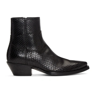 Saint laurent lukas boot on sale mens