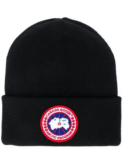 Canada Goose Arctic Disc Toque Hat - Black