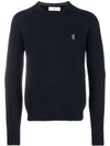 Pringle Of Scotland Round Neck Jumper In Blue