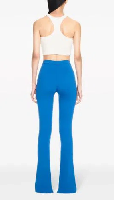 Off-white Trousers In Blue