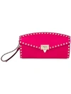 Valentino Garavani Valentino  Rockstud Clutch - Pink