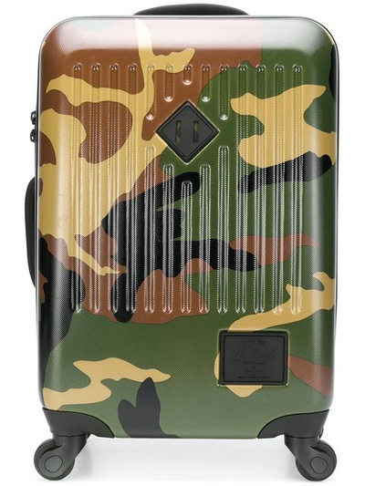 Herschel Supply Co Camouflage Print Suitcase
