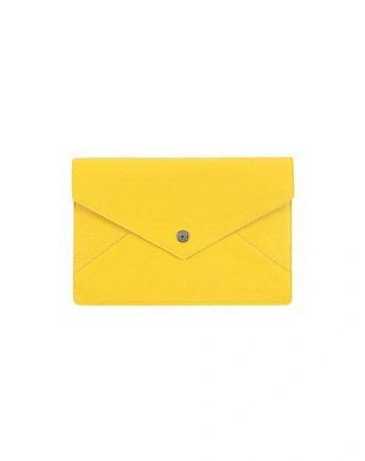 Dolce & Gabbana Pouch In Yellow