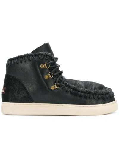 Mou Lace-up Eskimo Boots In Cbkg Cbkg