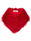 Desa 1972 Fur Stole In Red