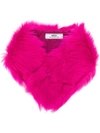 Desa 1972 Fur Stole In Pink
