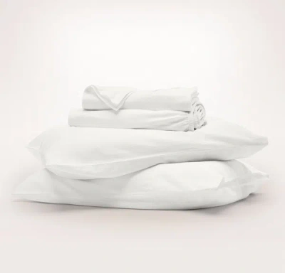 Boll & Branch Organic Signature Vintage Washed Sheet Set In Vintage White