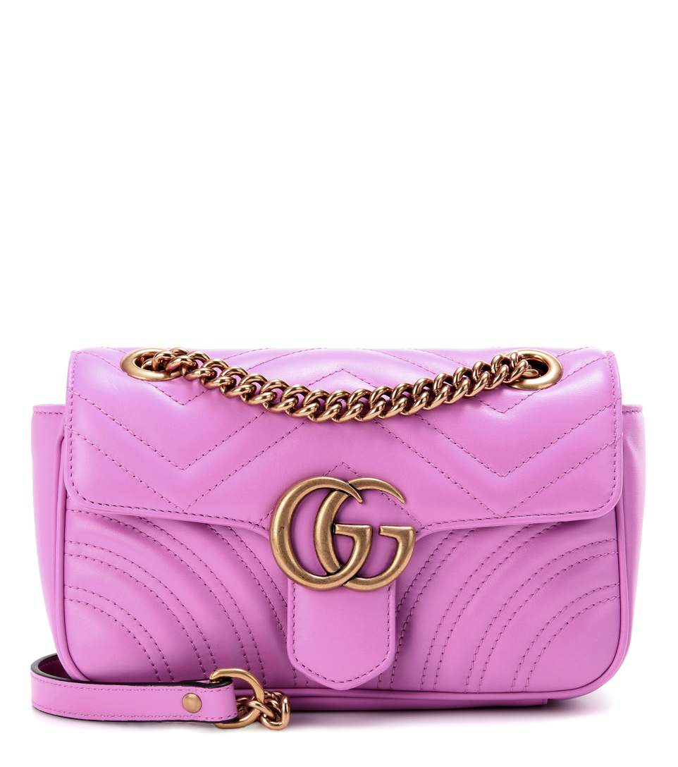 hot pink gucci marmont