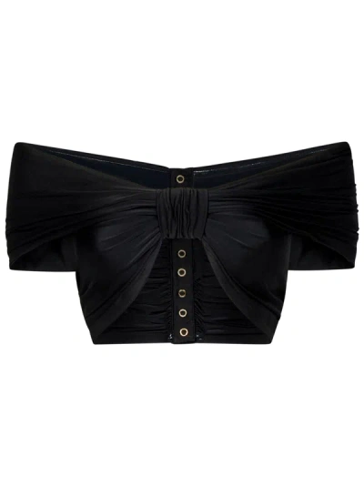 Paco Rabanne Top  In Nero