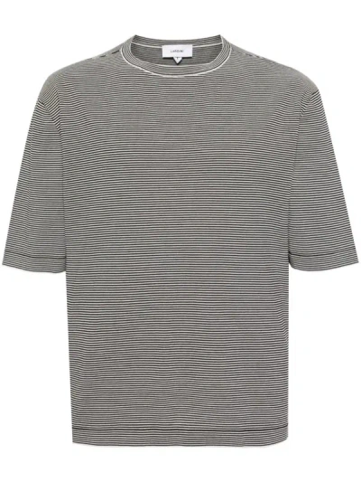 Lardini Gestreiftes T-shirt In Multicolour