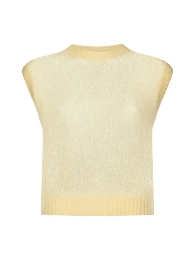 Brunello Cucinelli Jumpers In Yellow
