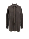 Lemaire Shirt In Brown