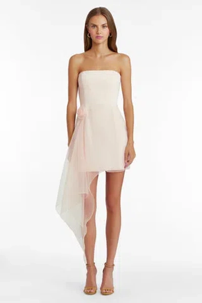 Amanda Uprichard Mandy Rose Dress In Blush