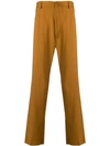 N°21 Nº21 Loose Fit Trousers - Orange