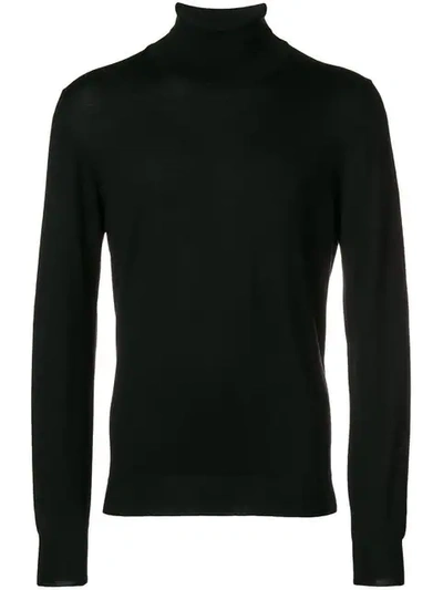 Tagliatore Loose Fitted Sweater - Black