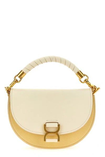 Chloé Women 'marcie' Handbag In Cream