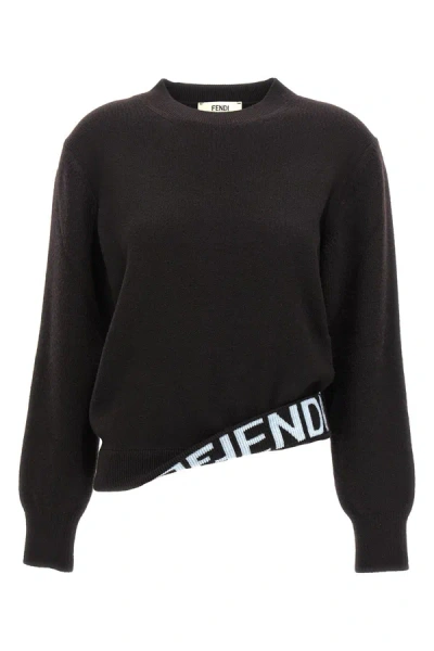 Fendi Women ' Mirror' Sweater In Brown