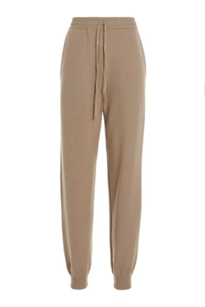 Prada Women Cashmere Blend Joggers In Cream