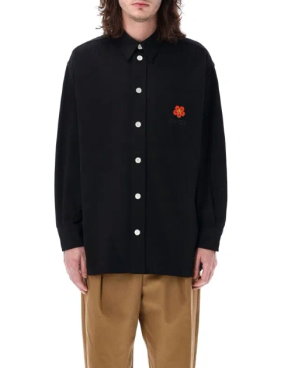Kenzo Boke Flower Over Shirt In Black