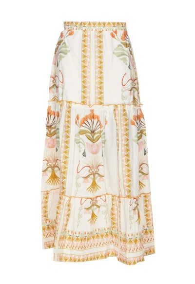 Lug Von Siga Skirts White In Neutrals