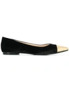 Anna Baiguera Ballerinas Mit Spitzer Kappe In Black