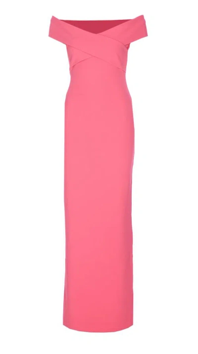 Solace London Dresses In Fluo,pink