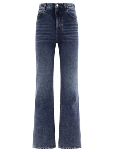 Chloé Flared Jeans In Blue