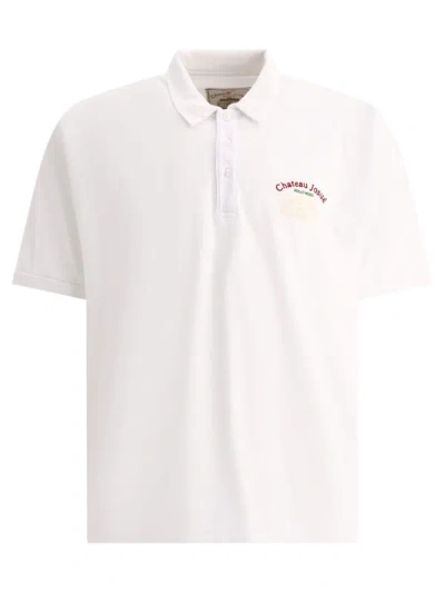 Gallery Dept. "chateau Josue" Polo Shirt In White