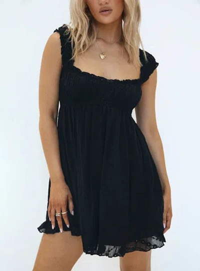Princess Polly Carlita Mini Dress In Black