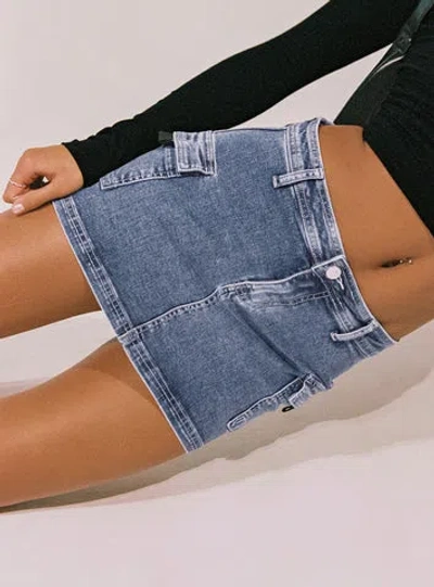 Princess Polly Grishea Low Rise In Denim