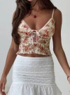Princess Polly Amessa Lace Top In Floral
