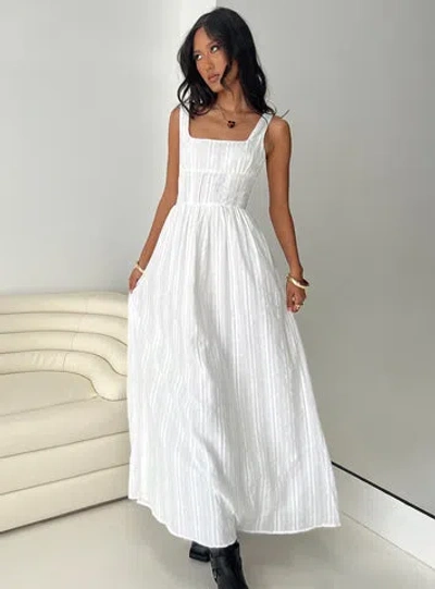 Princess Polly Lorinda Maxi Dress In White