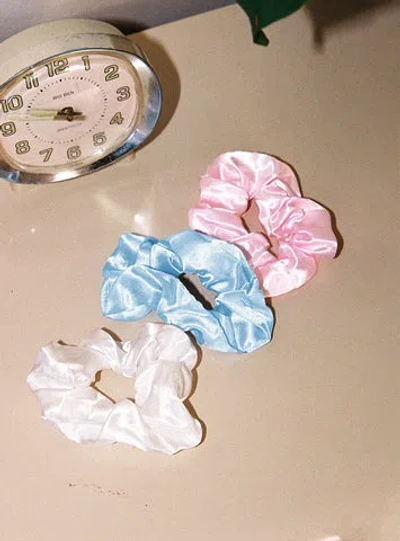 Princess Polly Snow Fairy Scrunchie Pack In Pink